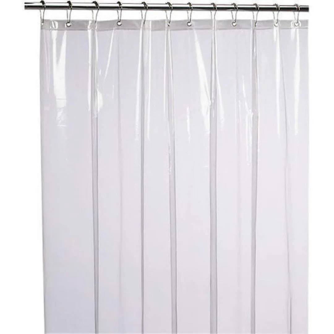 Kuber Industries PVC 3 Pieces 0.45 MM AC Curtain -9 Feet (Transparent) -CTKTC8527 (CTKTC08527)
