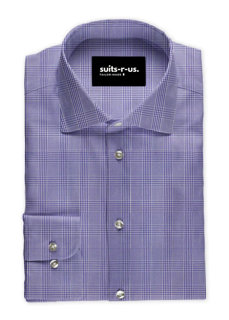 Lavender Glenplaid Shirt