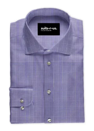Lavender Glenplaid Shirt