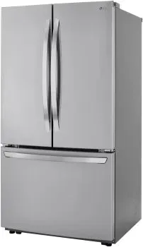 LG LRFCC23D6S 23 cu.ft French Door, Counter-Depth, Non Dispense Refrigerator