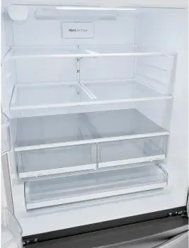LG LRFCC23D6S 23 cu.ft French Door, Counter-Depth, Non Dispense Refrigerator