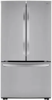LG LRFCC23D6S 23 cu.ft French Door, Counter-Depth, Non Dispense Refrigerator