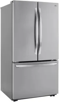 LG LRFCC23D6S 23 cu.ft French Door, Counter-Depth, Non Dispense Refrigerator
