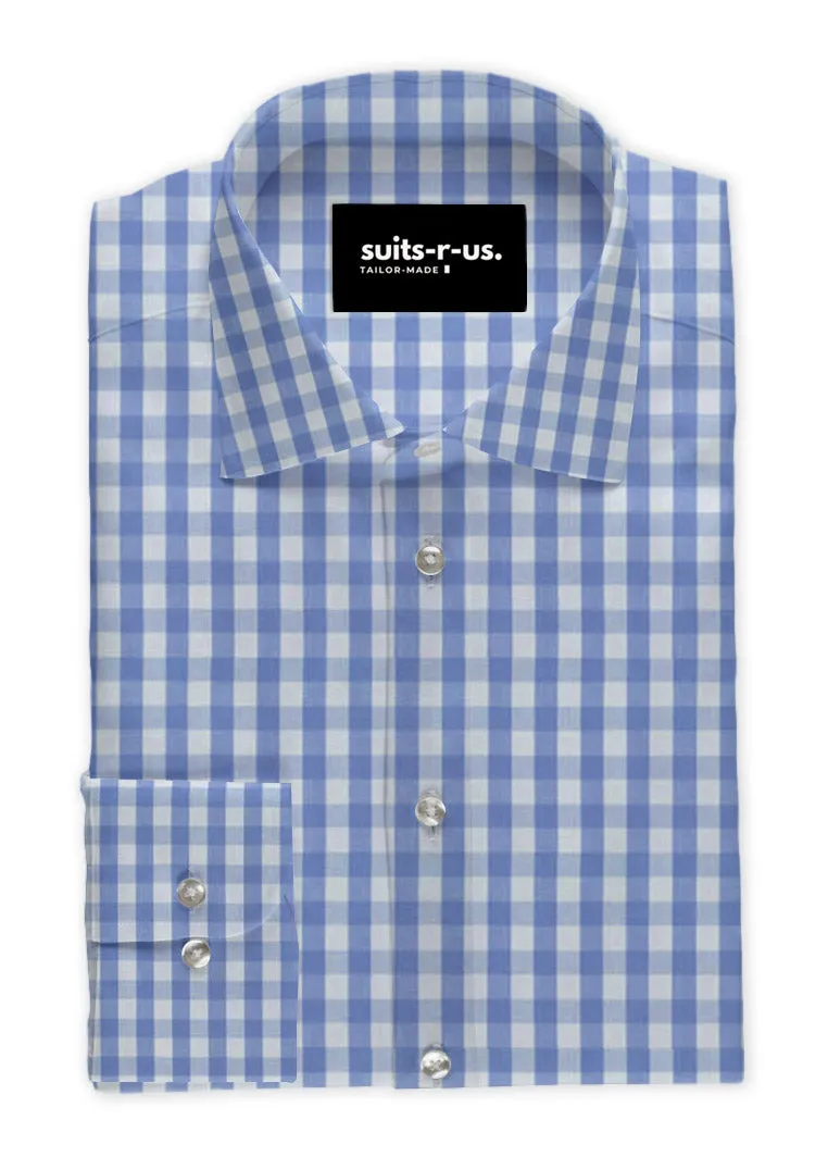 Light Blue Check Shirt