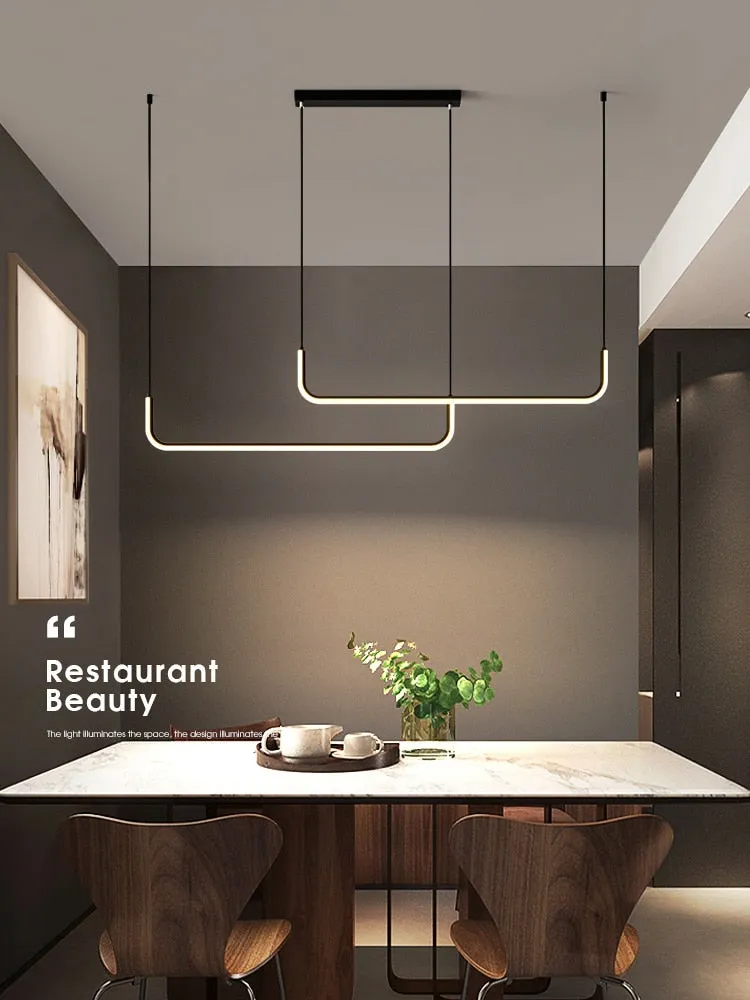 Lux Streamline Hanging Chandelier