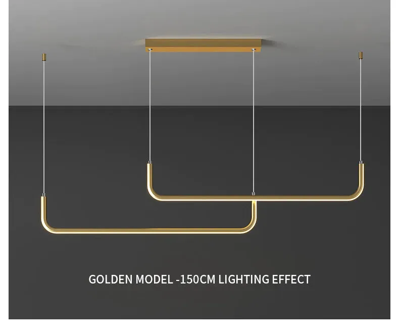 Lux Streamline Hanging Chandelier