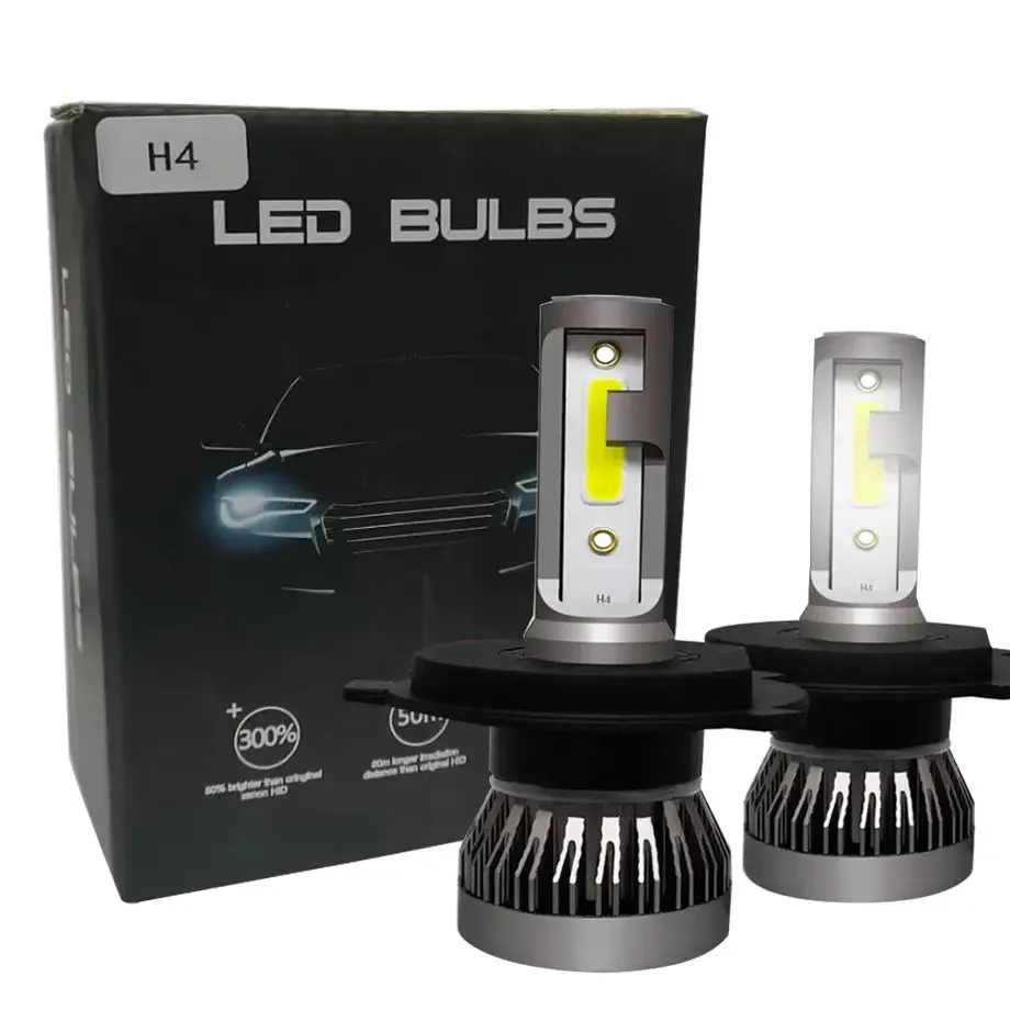 M6 Compact Mini LED Bulb Kit  - H4
