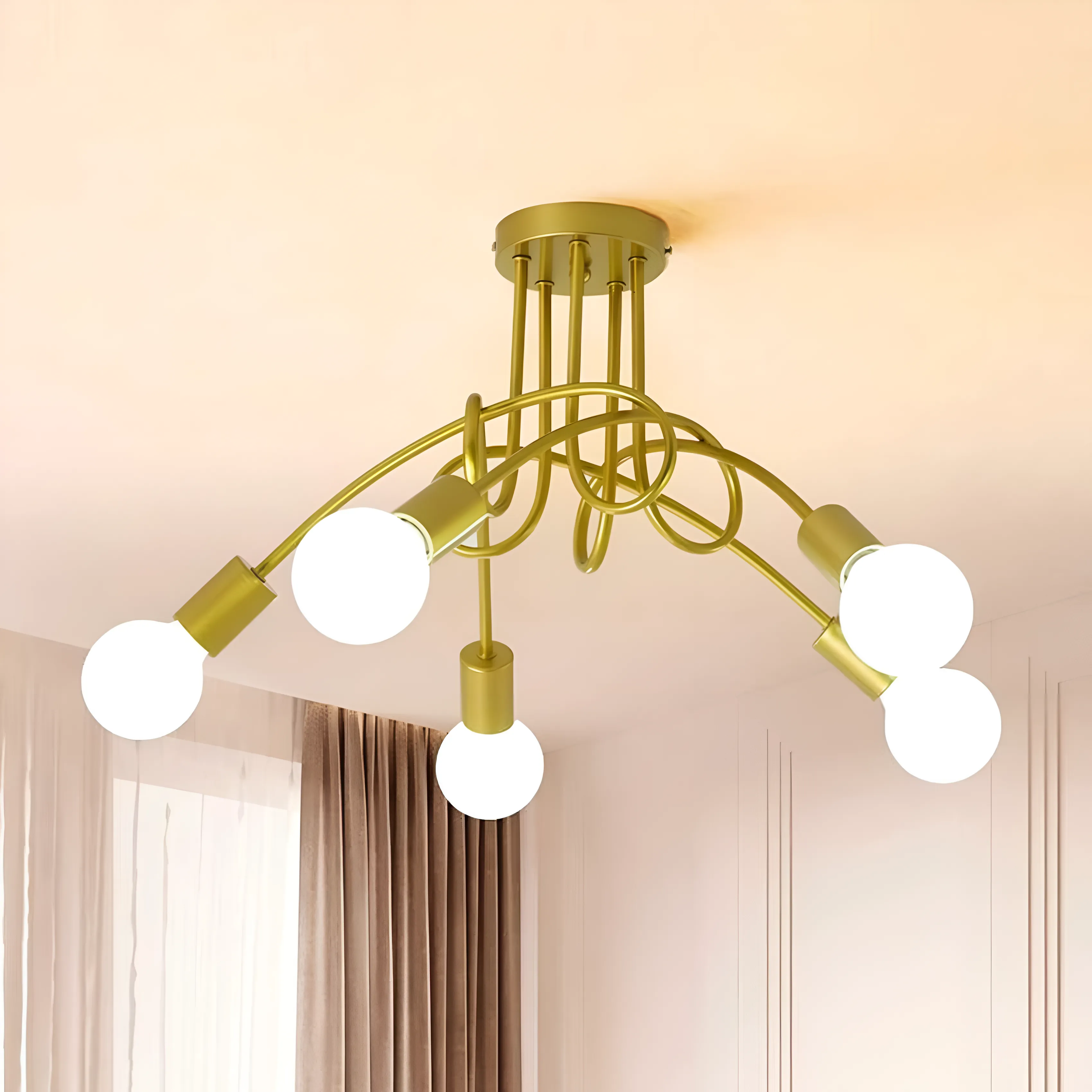 Marburg - Iron Ceiling Chandelier