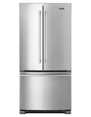 Maytag MFF2258FEZ 22 CU. FT. 33-inch wide french door refrigerator - Fingerprint resistant Stainless Steel