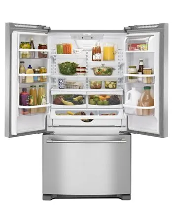 Maytag MFF2258FEZ 22 CU. FT. 33-inch wide french door refrigerator - Fingerprint resistant Stainless Steel
