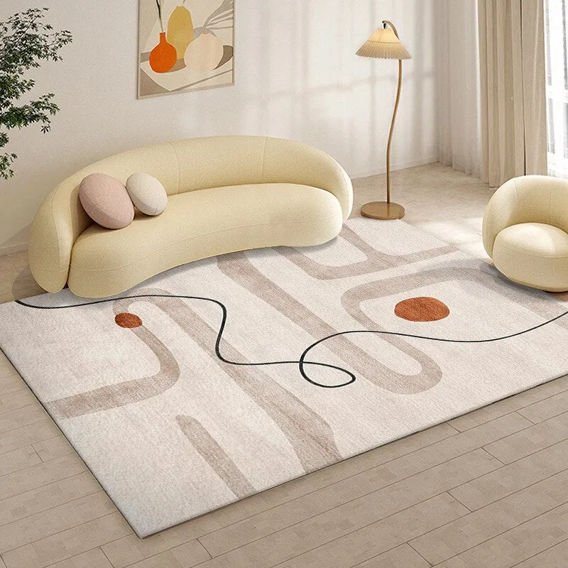 Minimalist Abstract Living Room Carpet