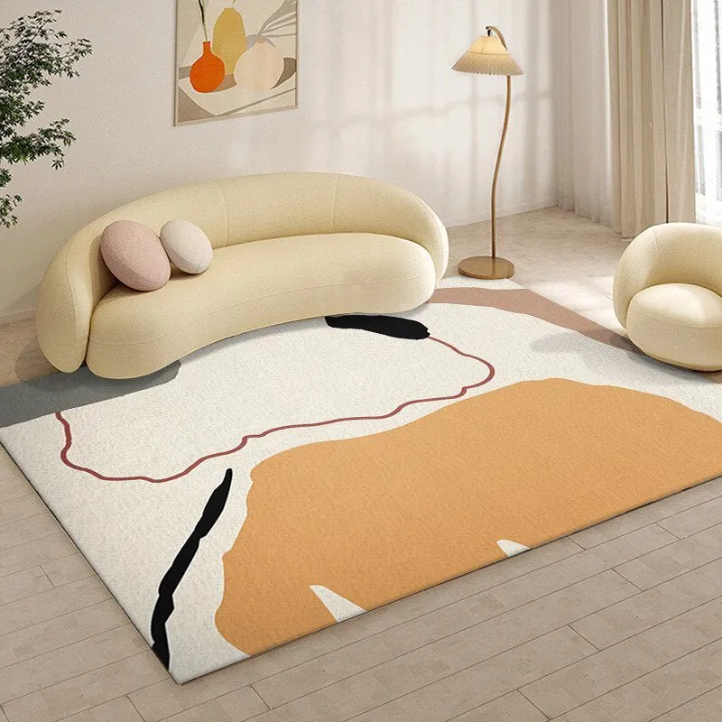 Minimalist Abstract Living Room Carpet