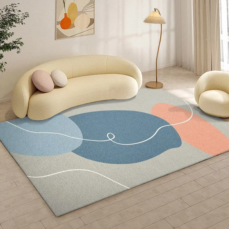 Minimalist Abstract Living Room Carpet