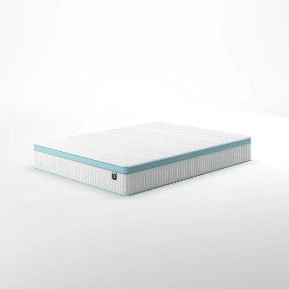 Mint Green Foam Hybrid Spring Twin Mattress