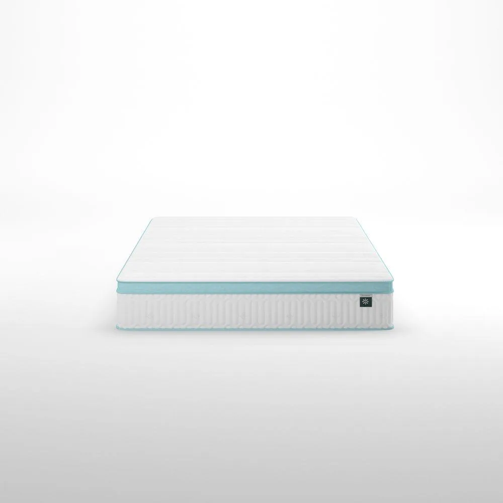 Mint Green Foam Hybrid Spring Twin Mattress