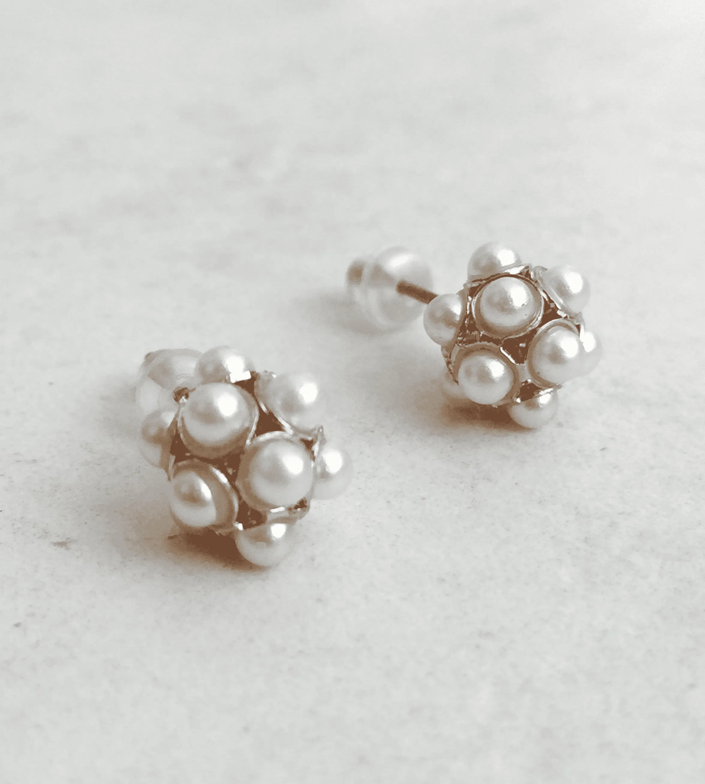 Modern Prepster Earring- Pearl