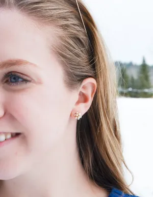 Modern Prepster Earring- Pearl