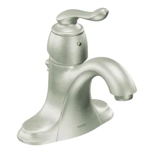 Muirfield Chrome one-handle low arc bathroom faucet