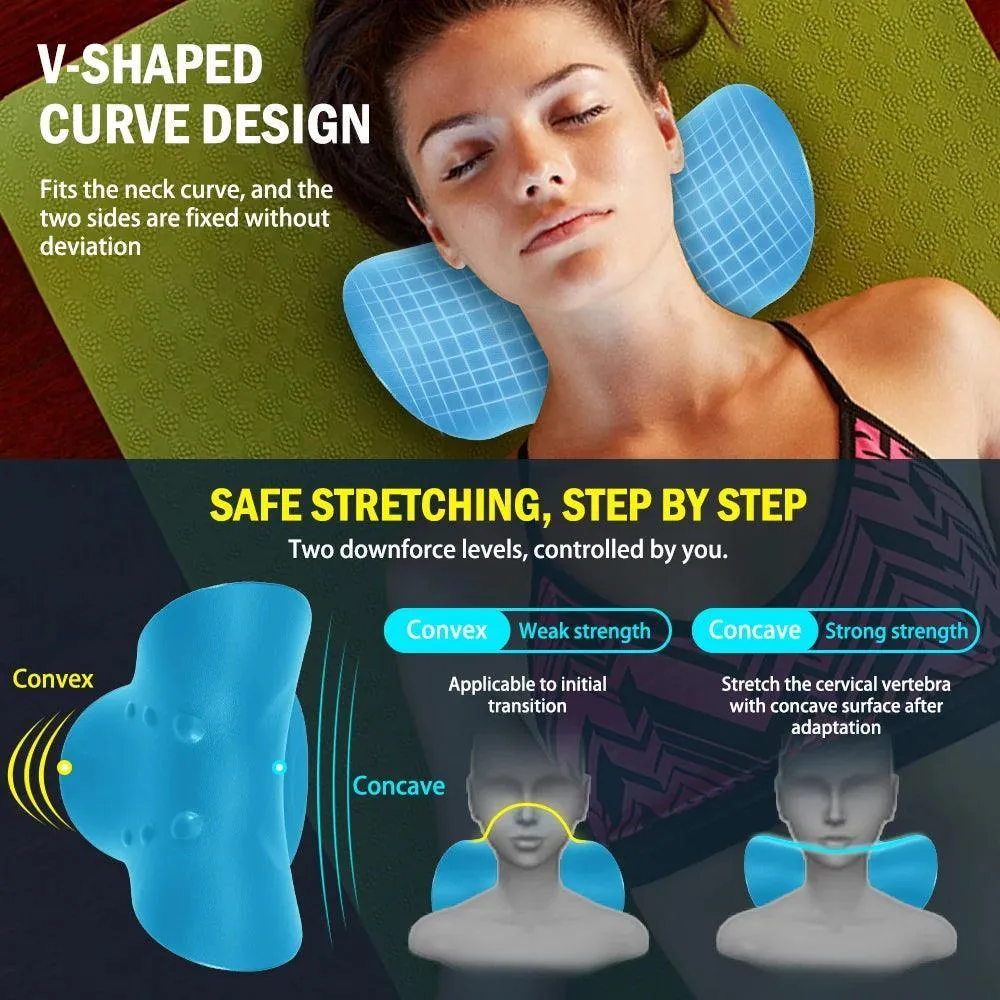 Neck Cloud: Ultimate Cervical Traction Pillow - Pain Relief & Relaxation