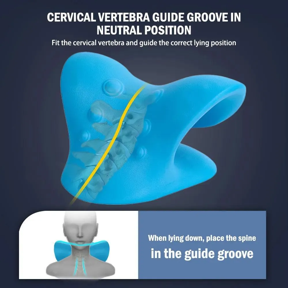 Neck Cloud: Ultimate Cervical Traction Pillow - Pain Relief & Relaxation