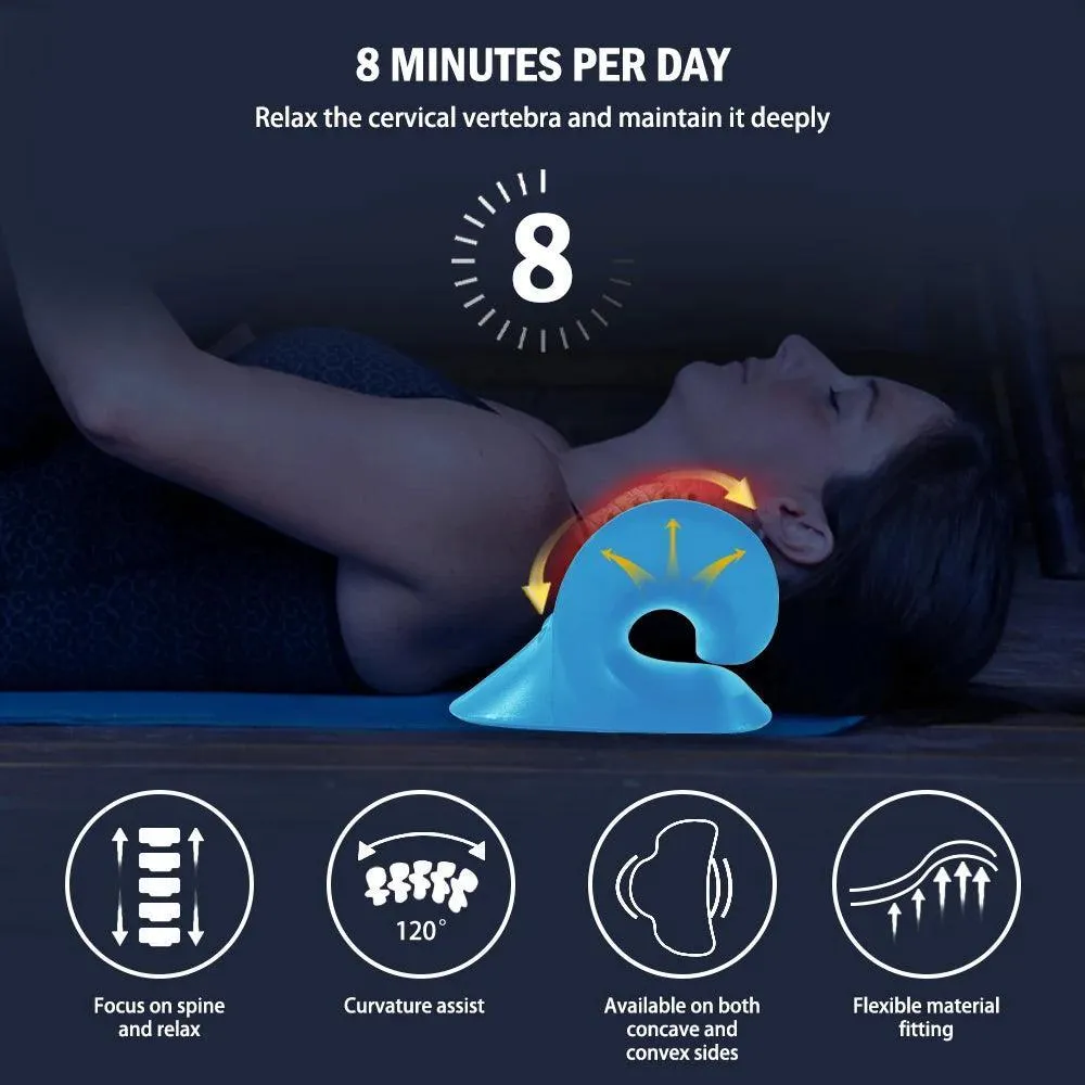 Neck Cloud: Ultimate Cervical Traction Pillow - Pain Relief & Relaxation