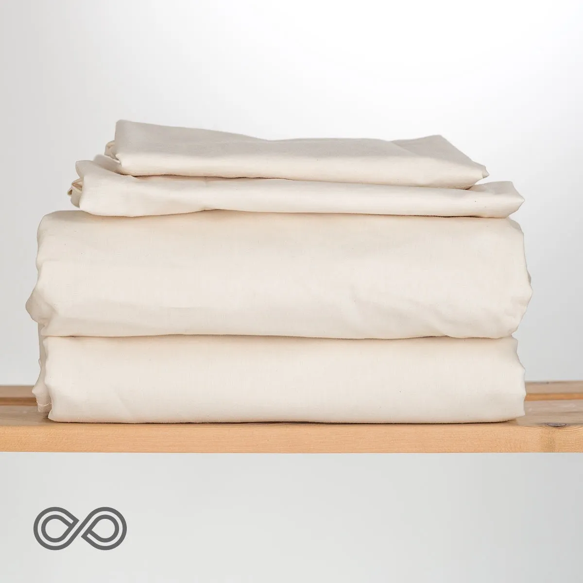 Organic Cotton Percale Sheets Pillowcases Duvet Covers (USA)