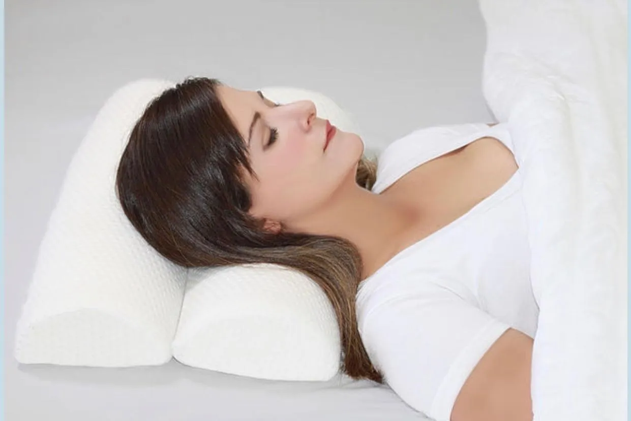 Orthopedic Cylinder Pillow with Leg Spacer