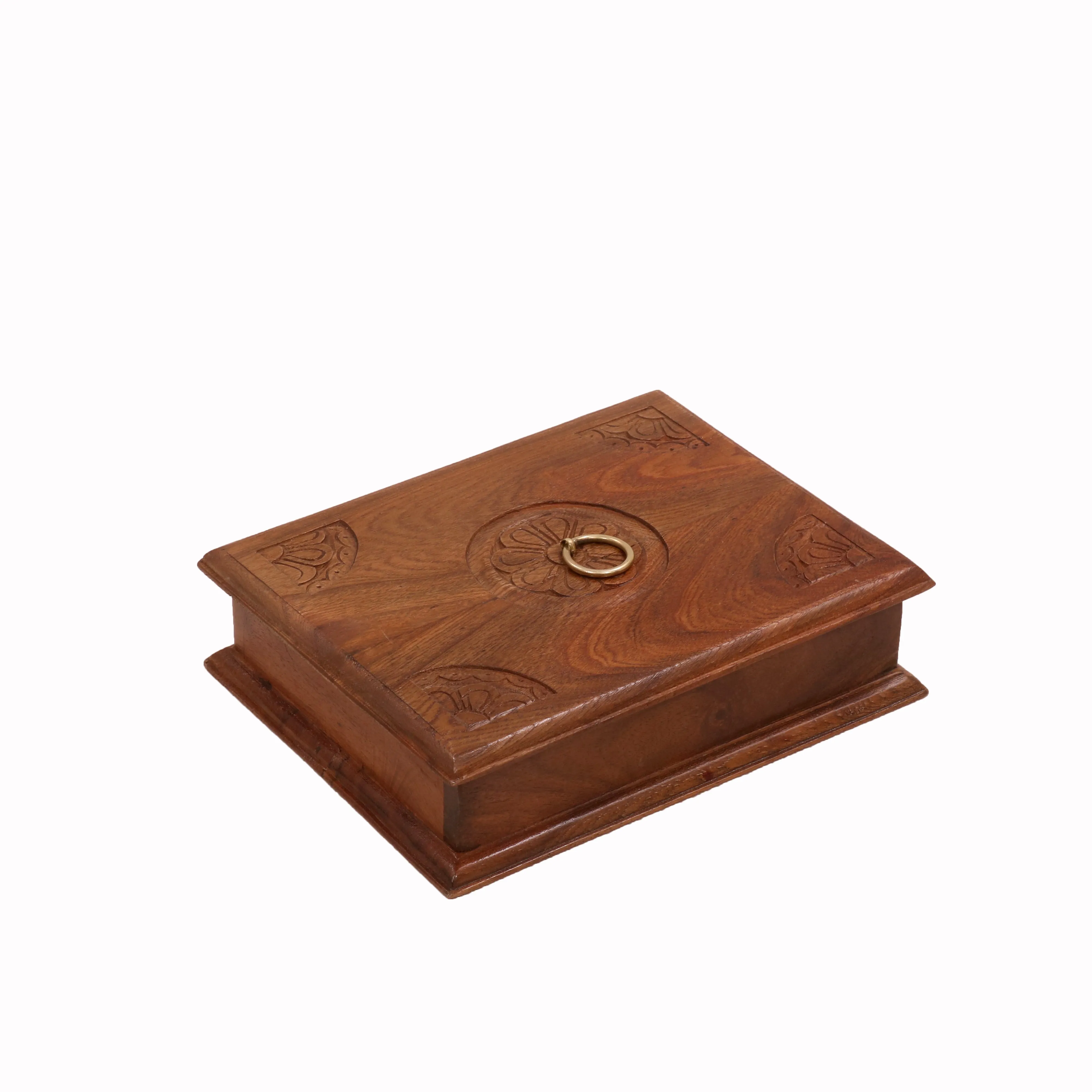 Petal Inspired Wooden Box