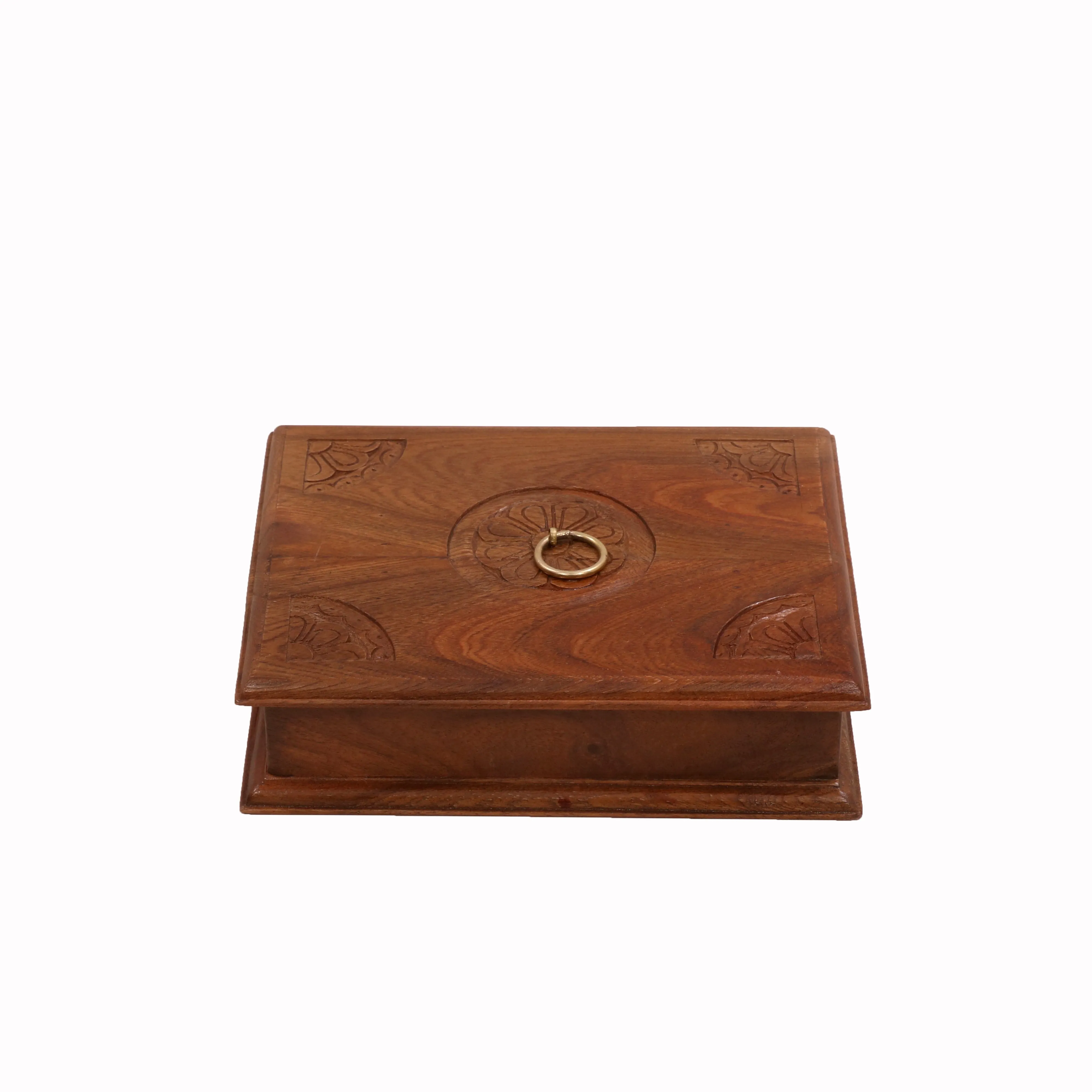 Petal Inspired Wooden Box