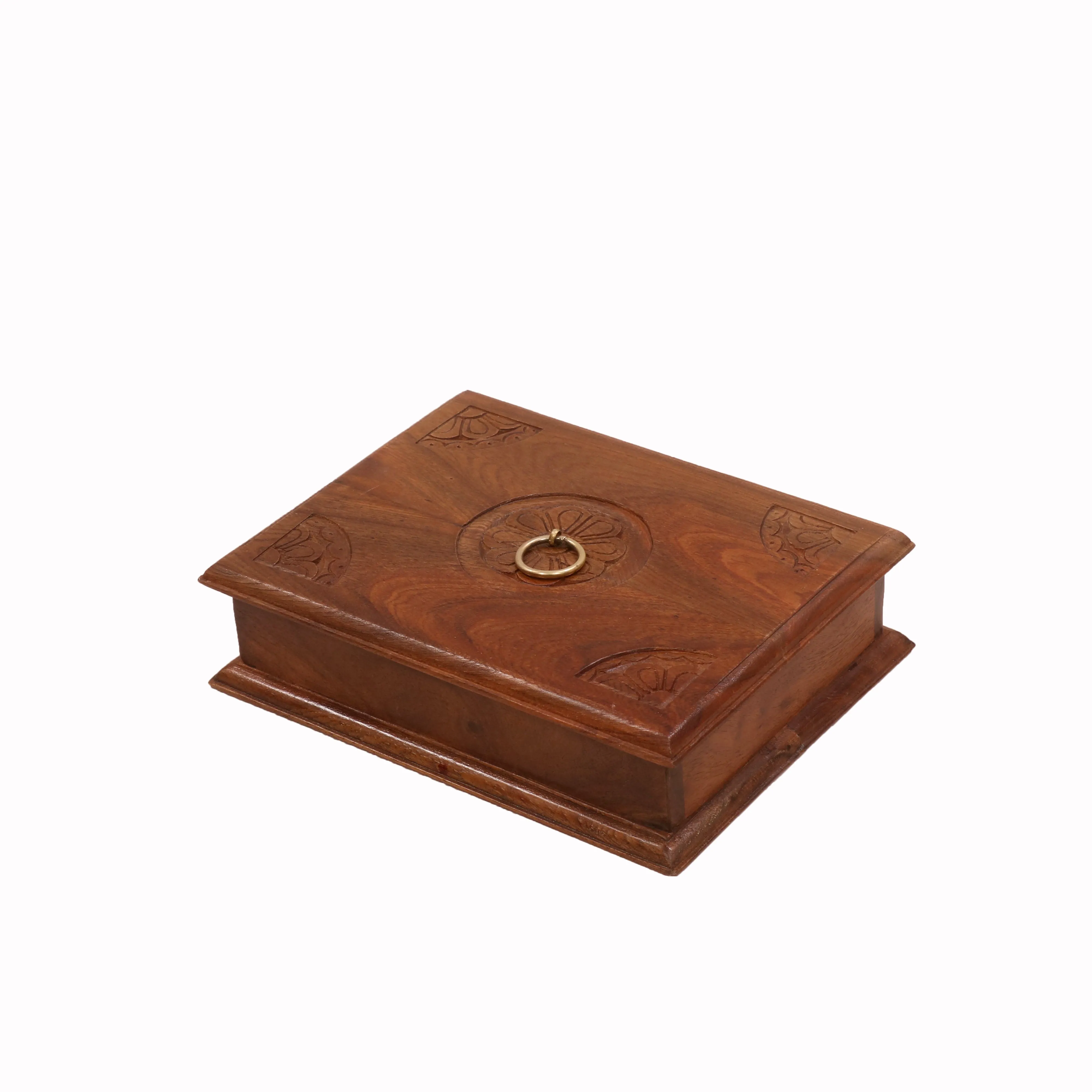 Petal Inspired Wooden Box
