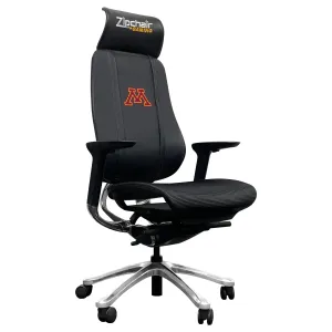 PhantomX Gaming Chair with Minnesota Golden Gophers Primary Logo