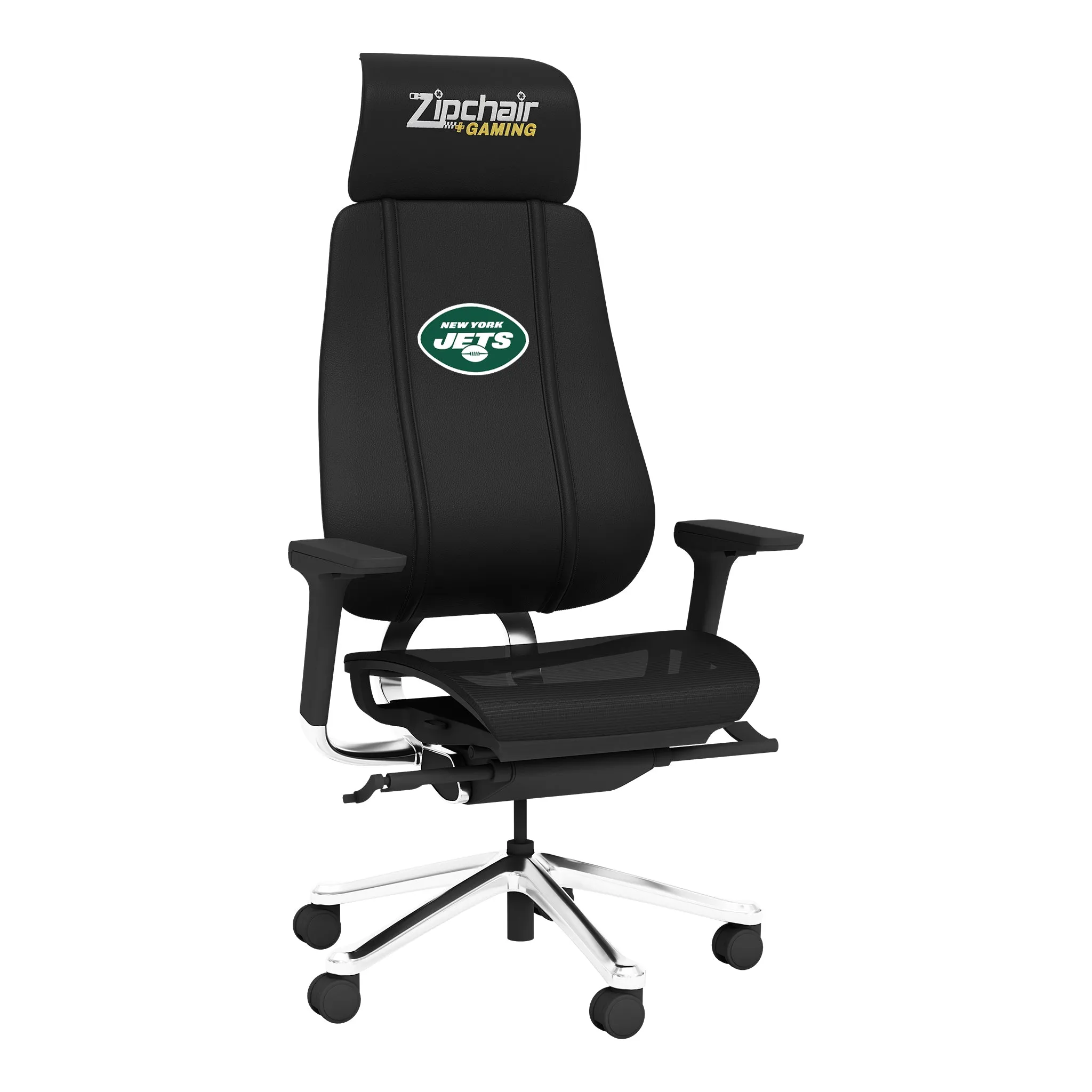 PhantomX Mesh Gaming Chair with  New York Jets Primary Logo