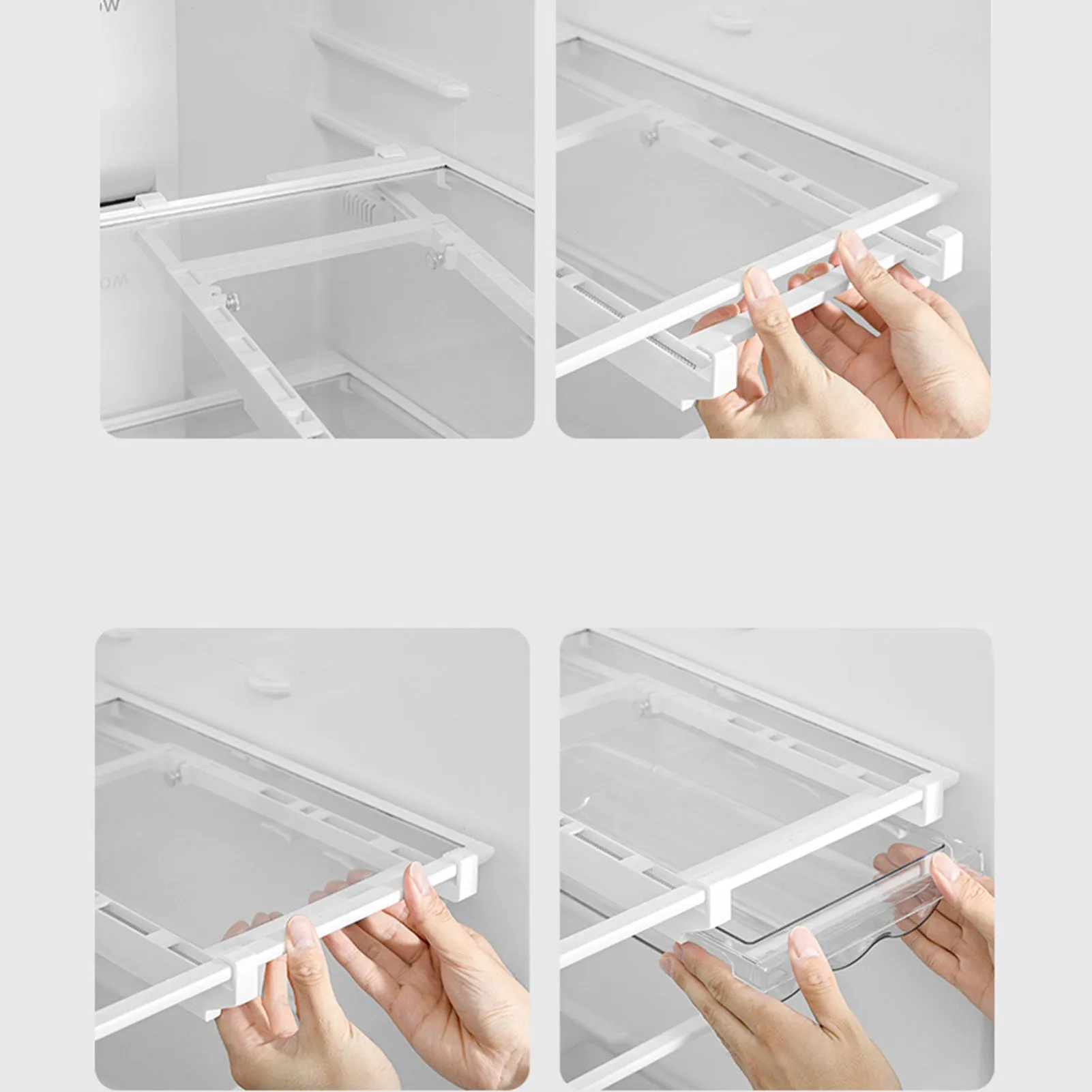 Pull-Out Refrigerator Egg Drawers