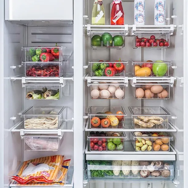 Pull-Out Refrigerator Egg Drawers