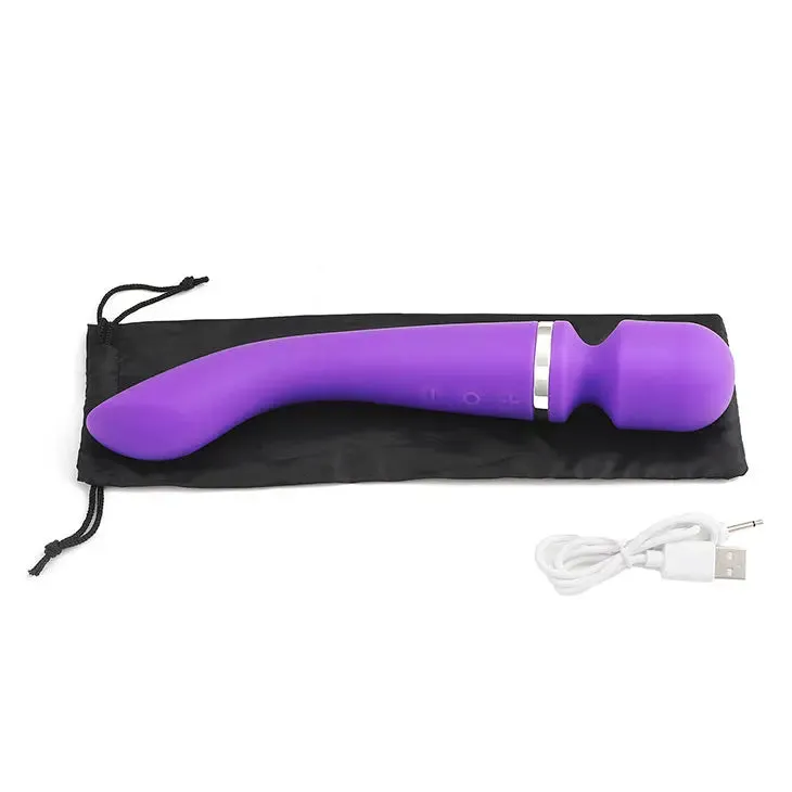Quusvik - 20 Function Vibrating Dual Head Massager Wand Women's toy