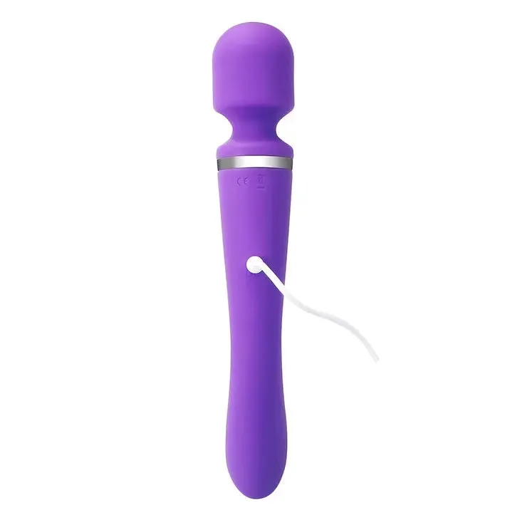 Quusvik - 20 Function Vibrating Dual Head Massager Wand Women's toy