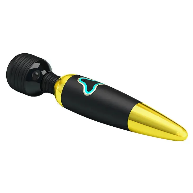 Quusvik 7-Function Rechargeable Massage Wand Vibrator - Compact, Wireless