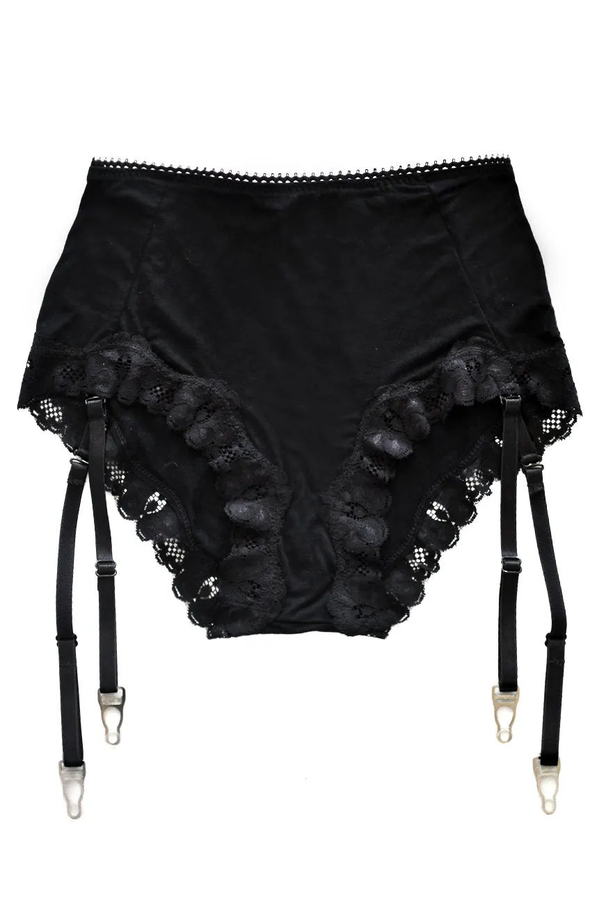 READY TO SHIP / Orion High Waist Garter Short (size S)