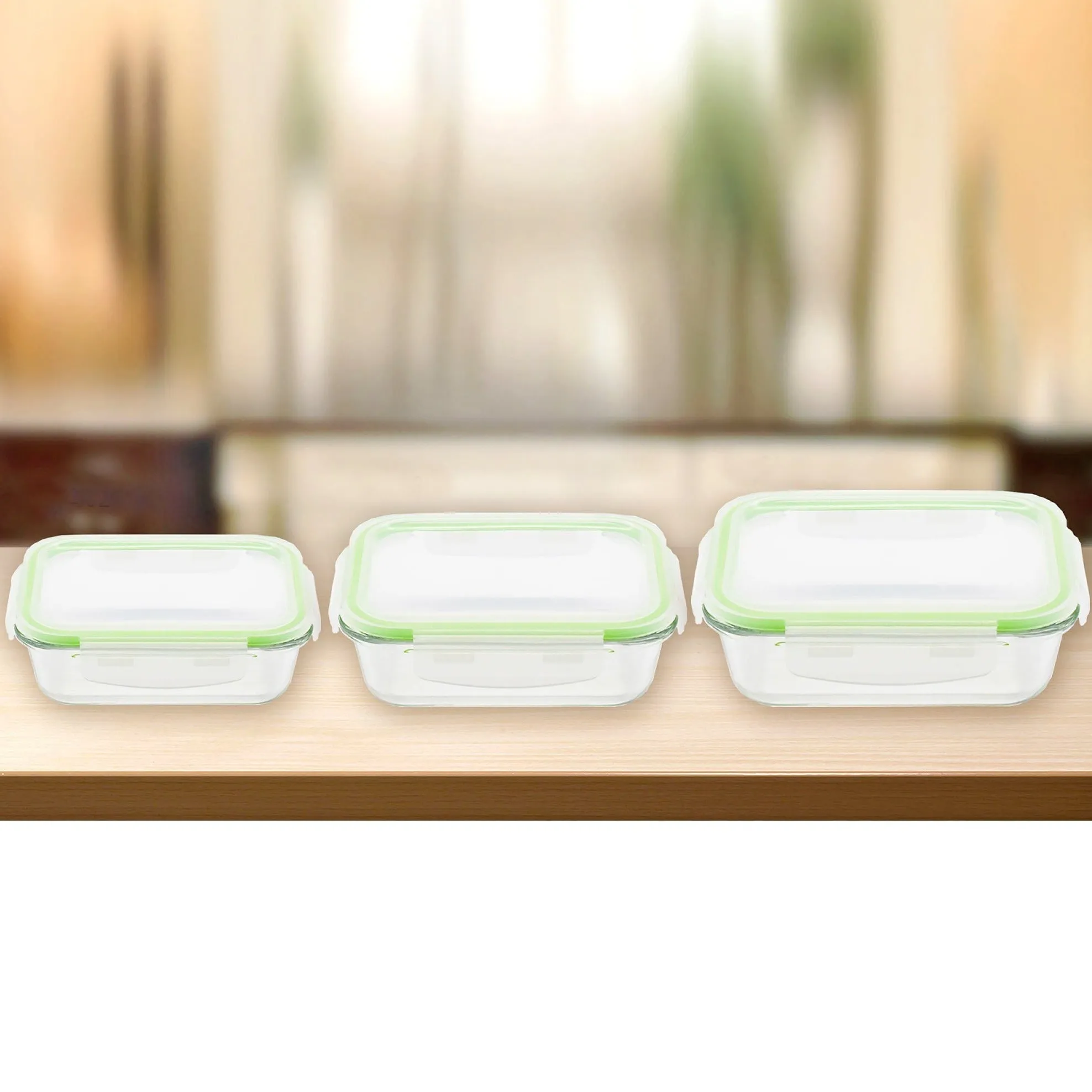 Rectangular Glass Food Container