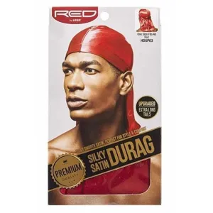 RED BY KISS Silky Satin Durag Red HDUP03