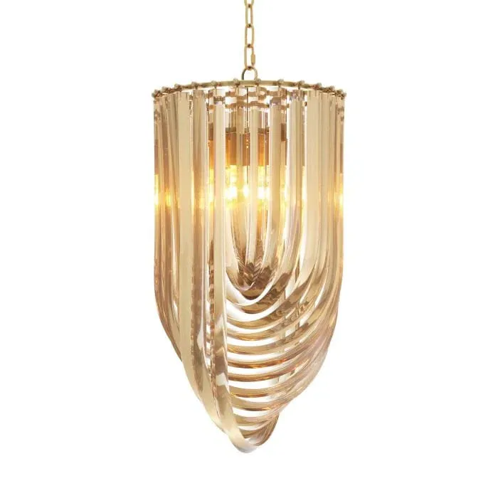 Rylight Semi-elliptic Acrylic Pendant for Staircase/Hallway/Entryway Mainly