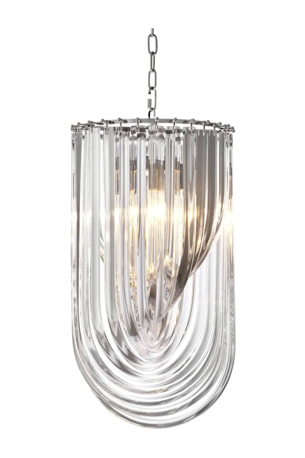 Rylight Semi-elliptic Acrylic Pendant for Staircase/Hallway/Entryway Mainly