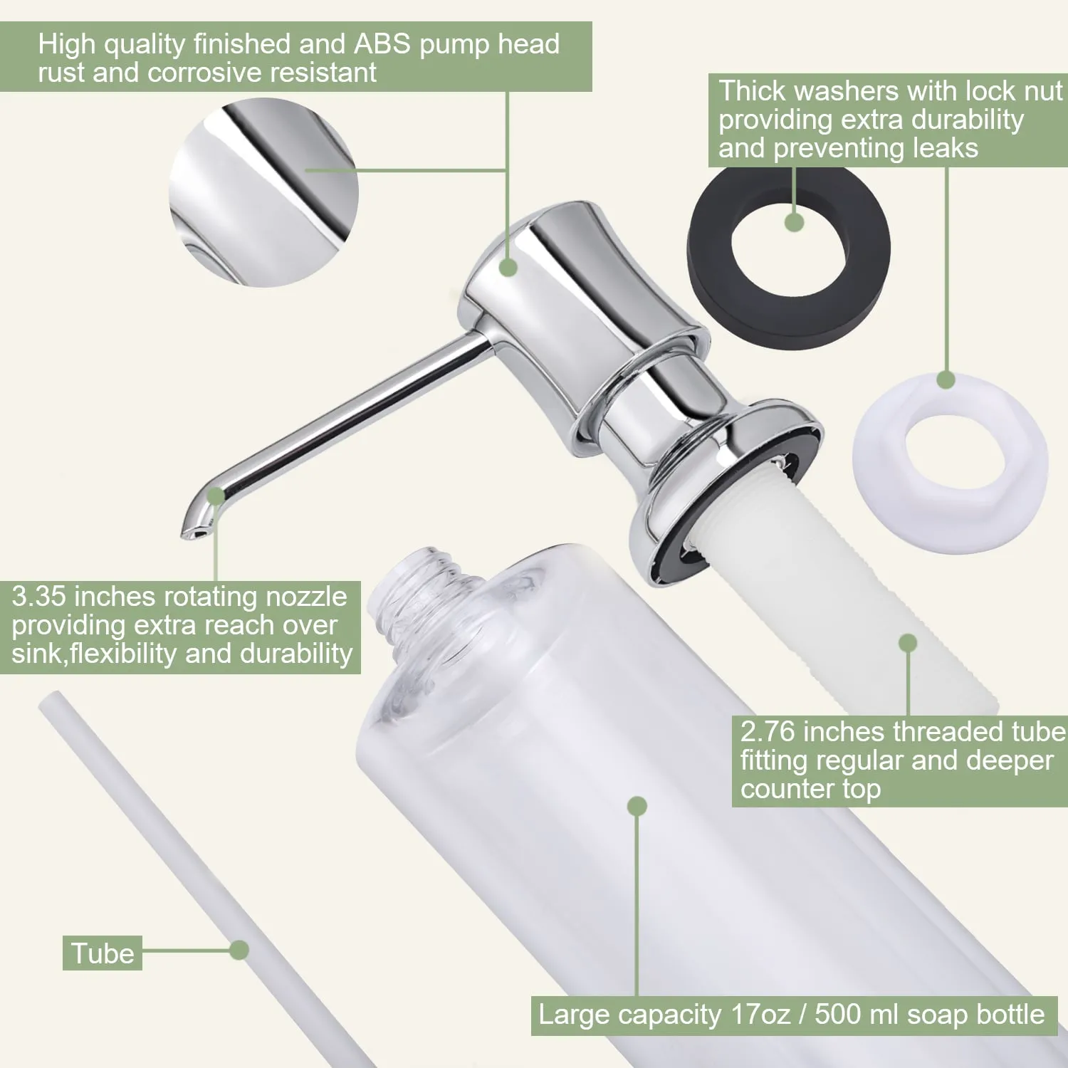 Samodra Sink Soap Dispenser F037