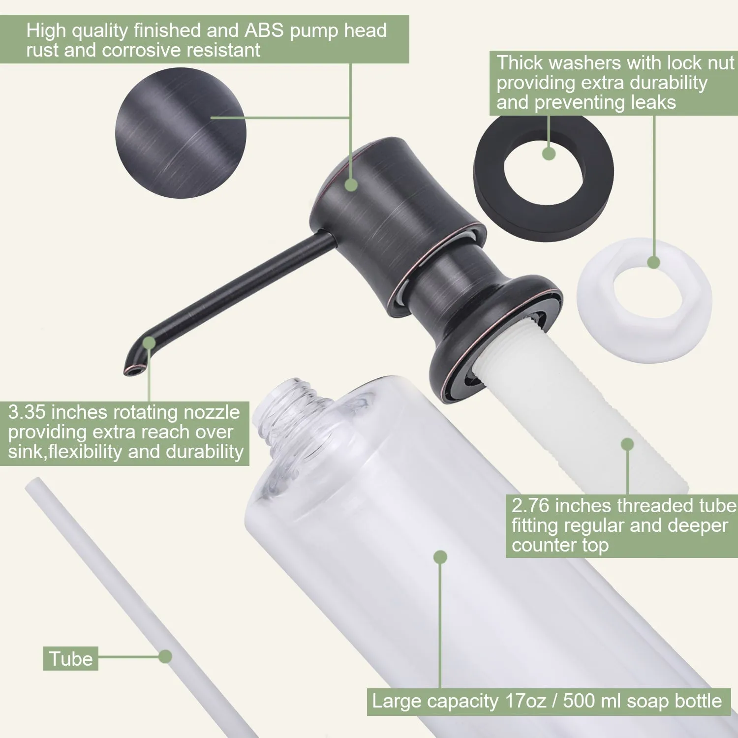Samodra Sink Soap Dispenser F037