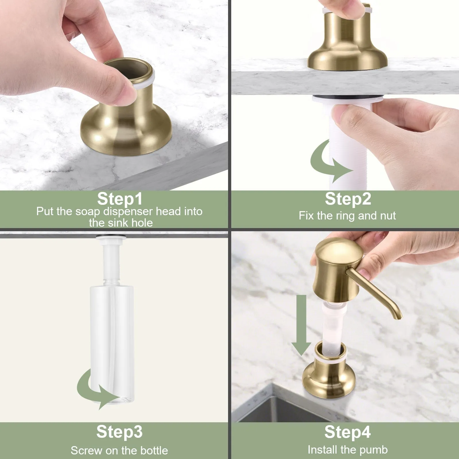 Samodra Sink Soap Dispenser F037