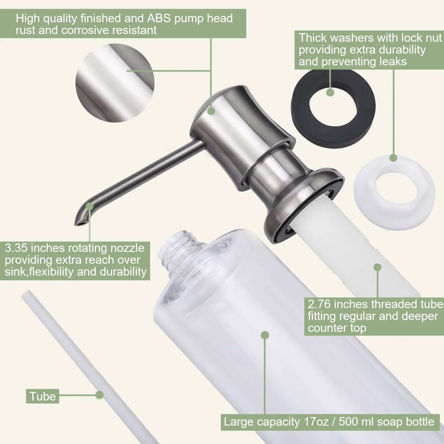 Samodra Sink Soap Dispenser F037