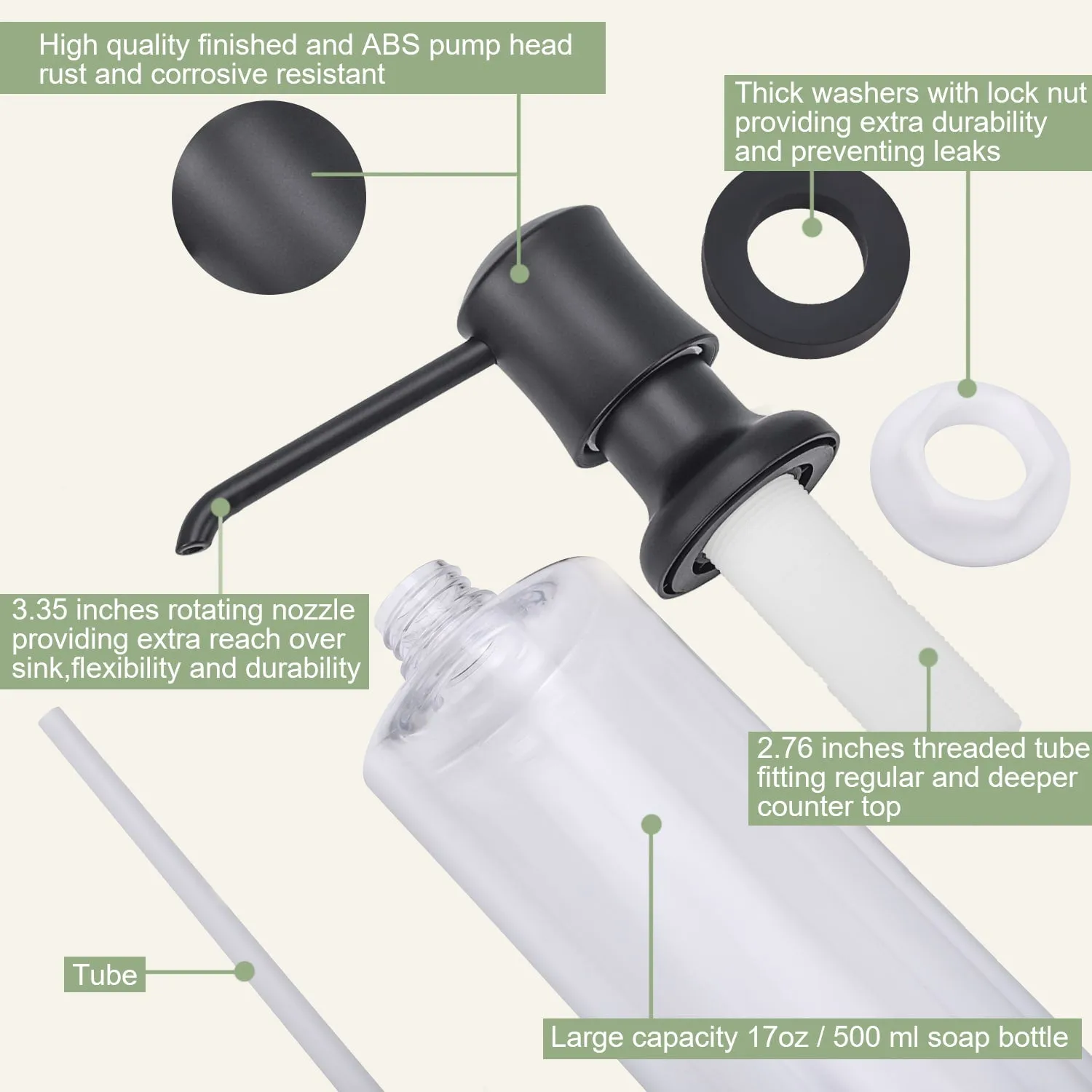 Samodra Sink Soap Dispenser F037