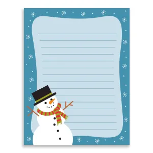 Snowman Notepad