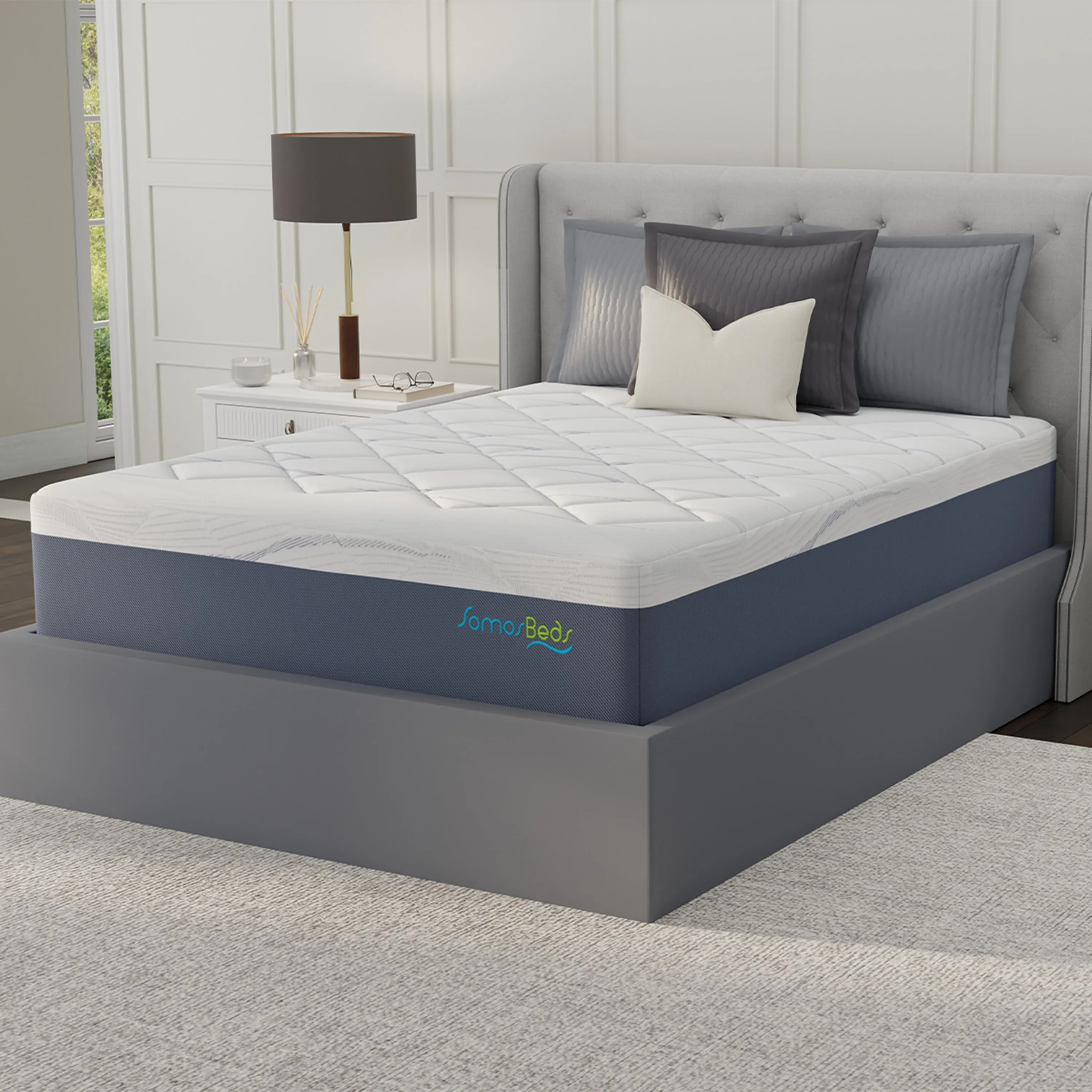 SomosBeds Supreme Plush Pillow Top Mattress
