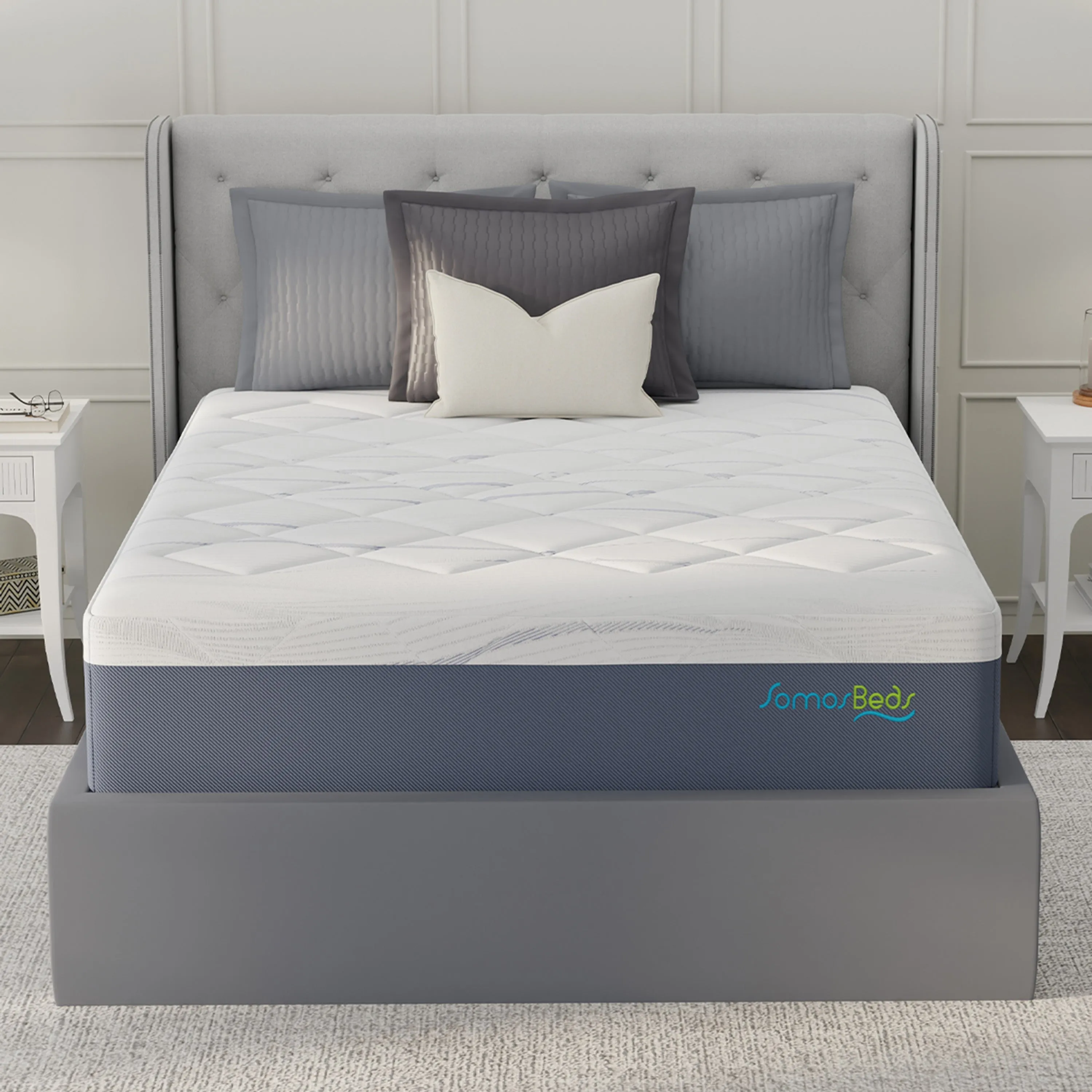 SomosBeds Supreme Plush Pillow Top Mattress